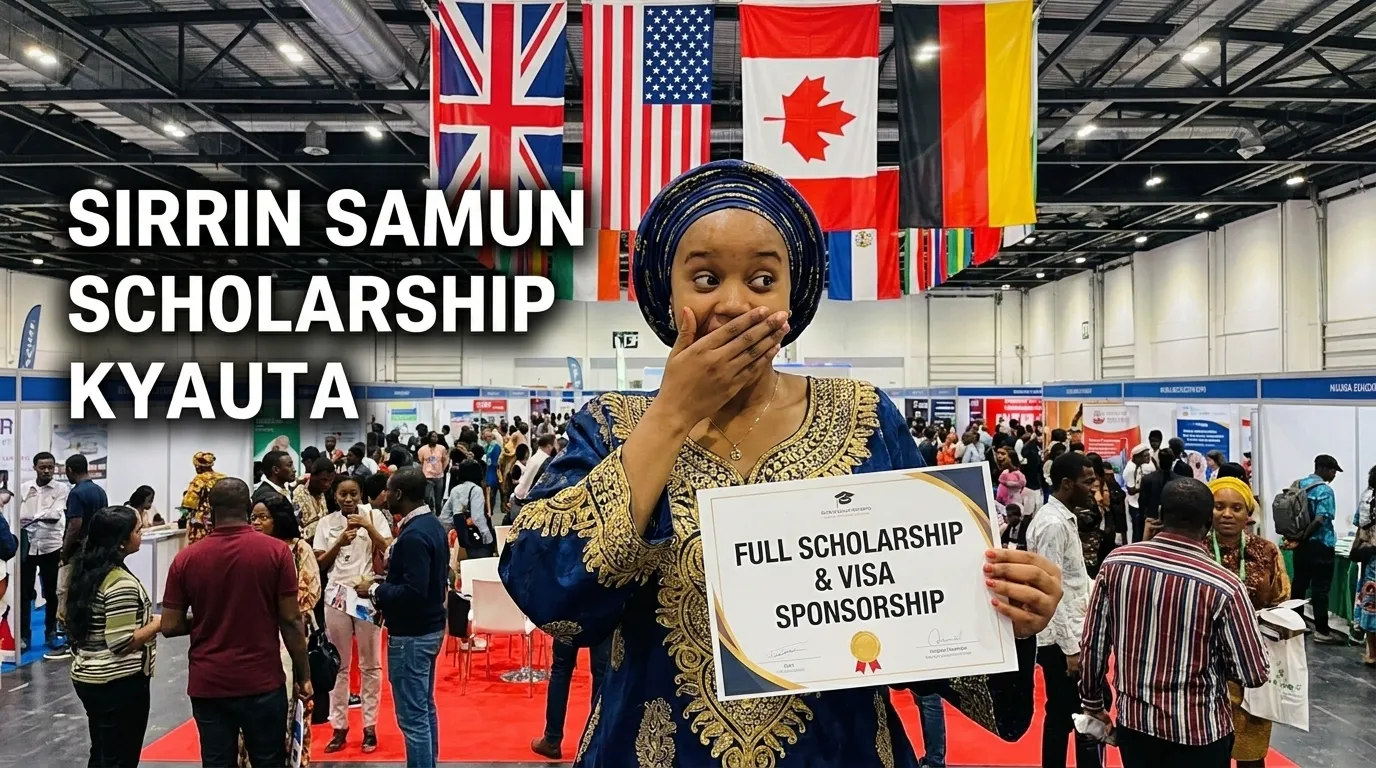 Yadda Ake Samun Scholarship A Kowane Kasa Da FREE Visa